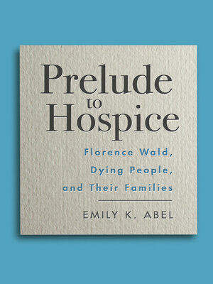 cover image of Prelude to Hospice